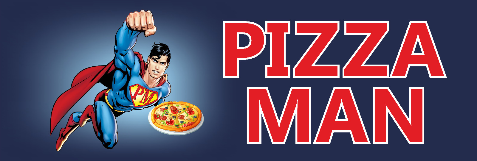 Pizza Man Logo