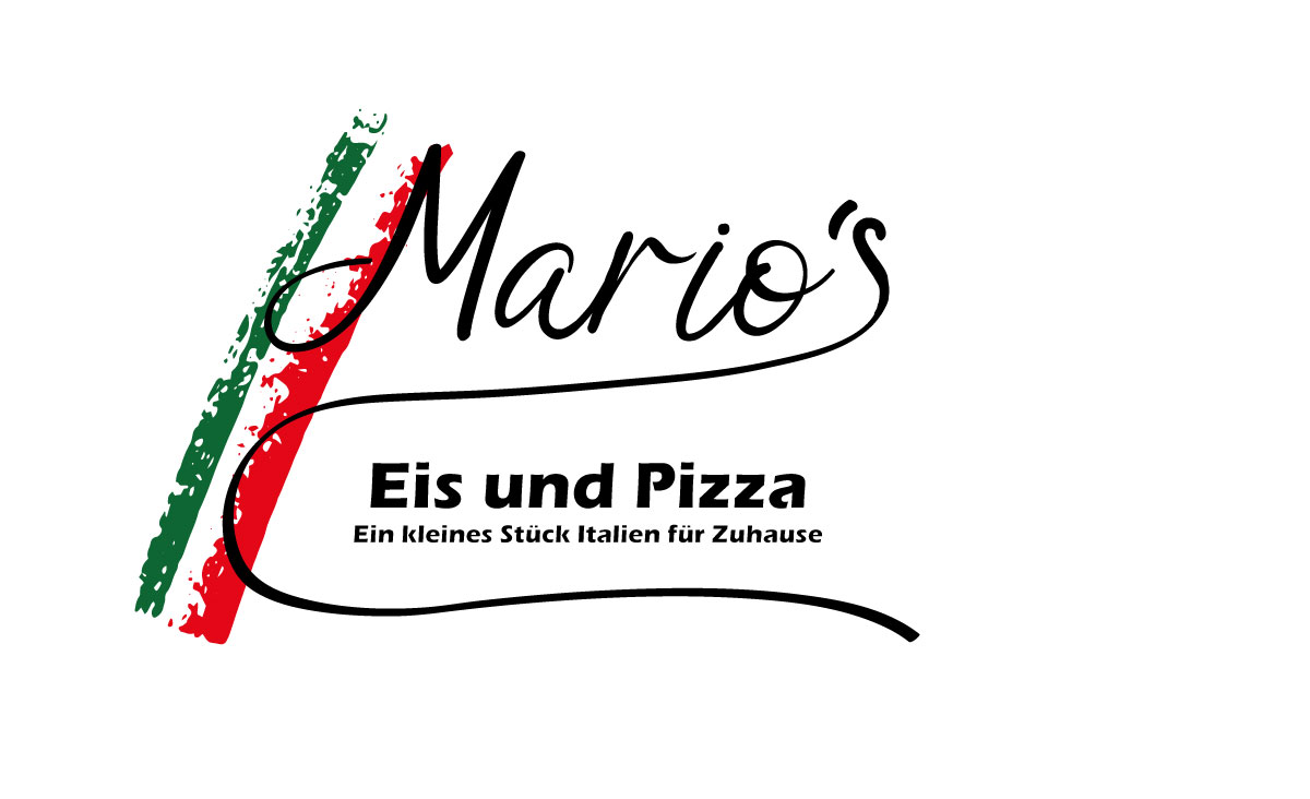 Mario's Eis und Pizza Logo