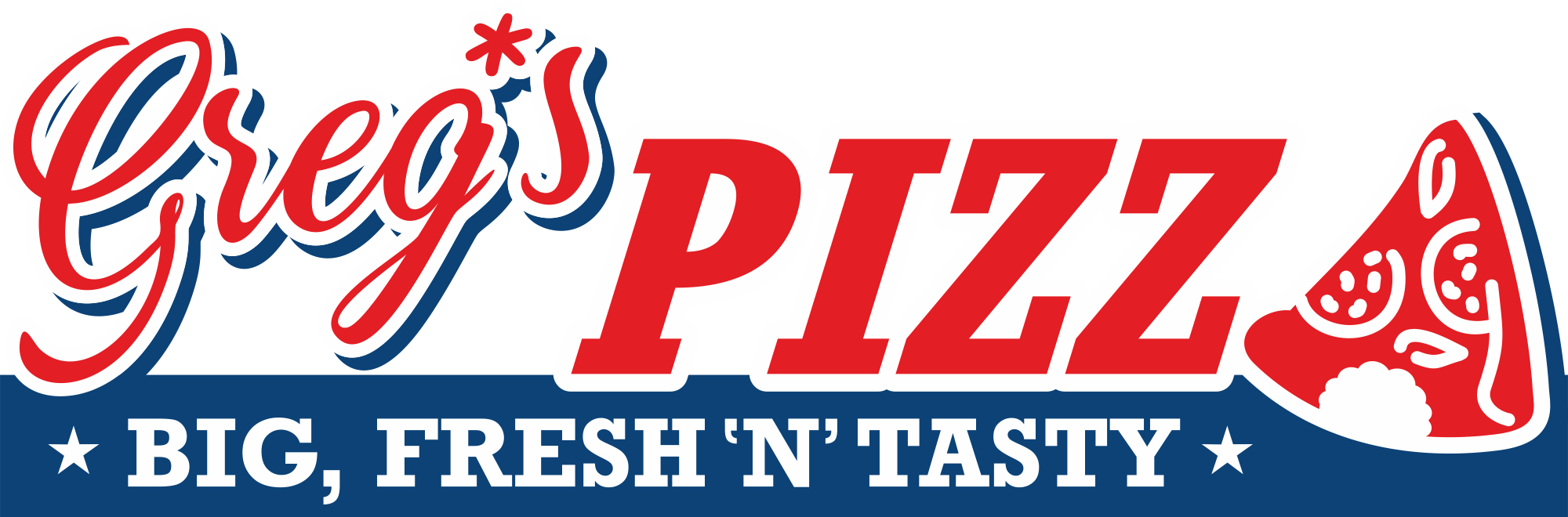 Greg*s Pizza Logo