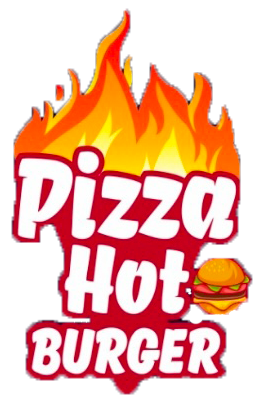 Pizza Hot Burger Logo